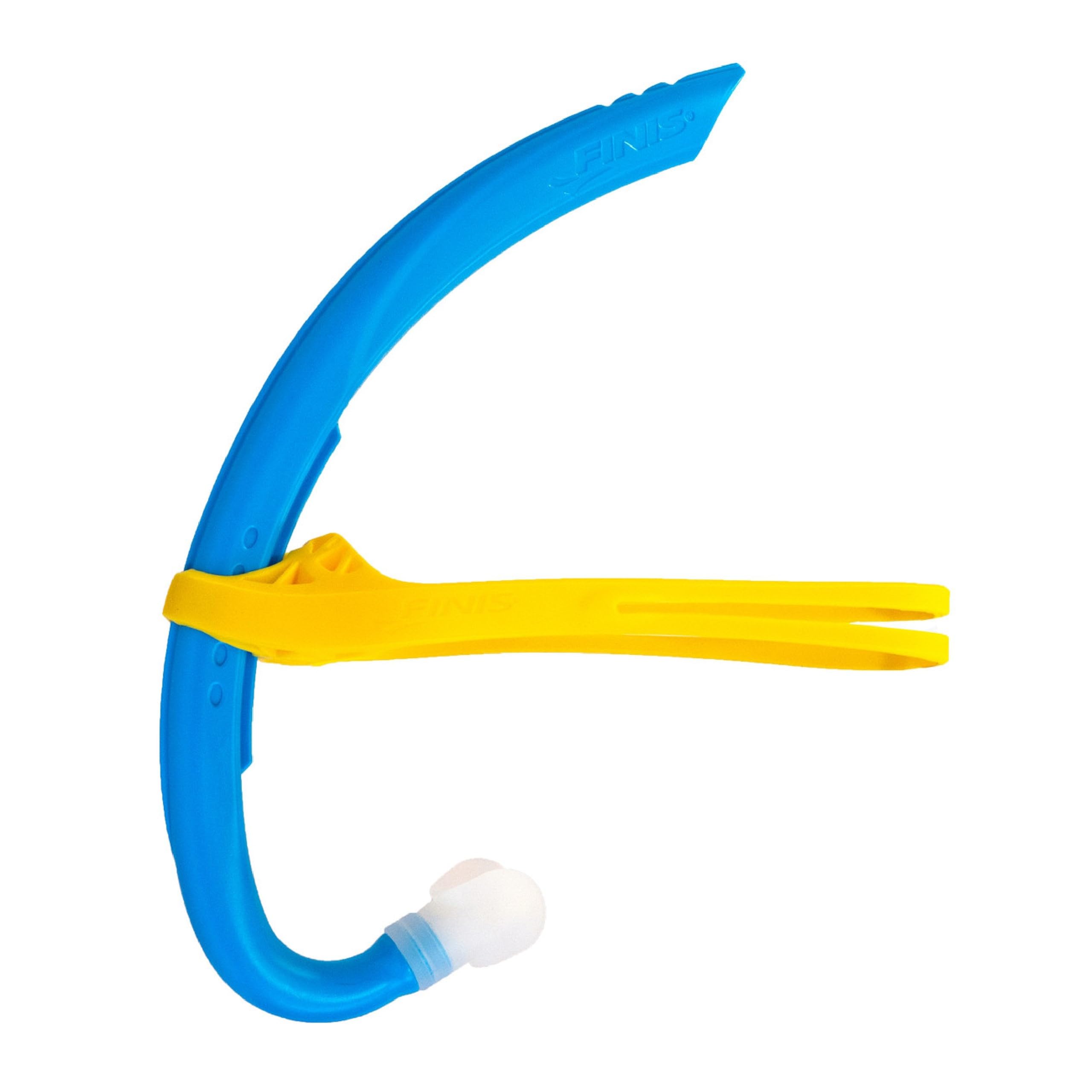 FINIS Stability Snorkel Jr for Kids Ages 6-10: Fun Swim Training Device - Short Tube - Soft Mouthpiece