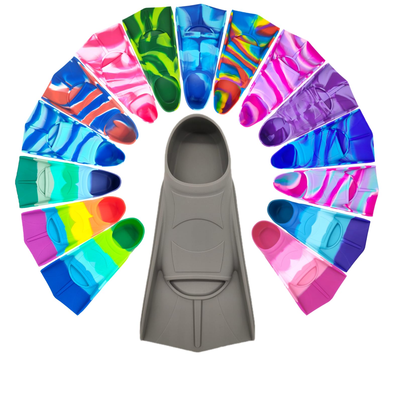 Comfortable Silicone Kids Swim Fins for Swimming and Diving Beginners
| Silicone Flippers for Kids Swims and Dives Suit